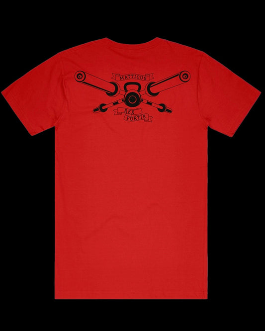 Matticus Rex Fortis Tee (Red)