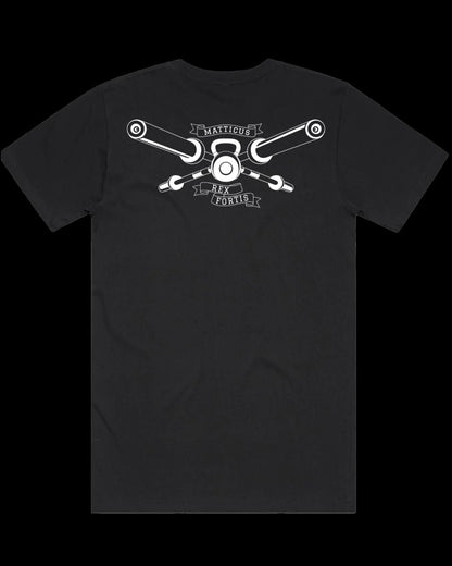 Matticus Rex Fortis Tee (Black)