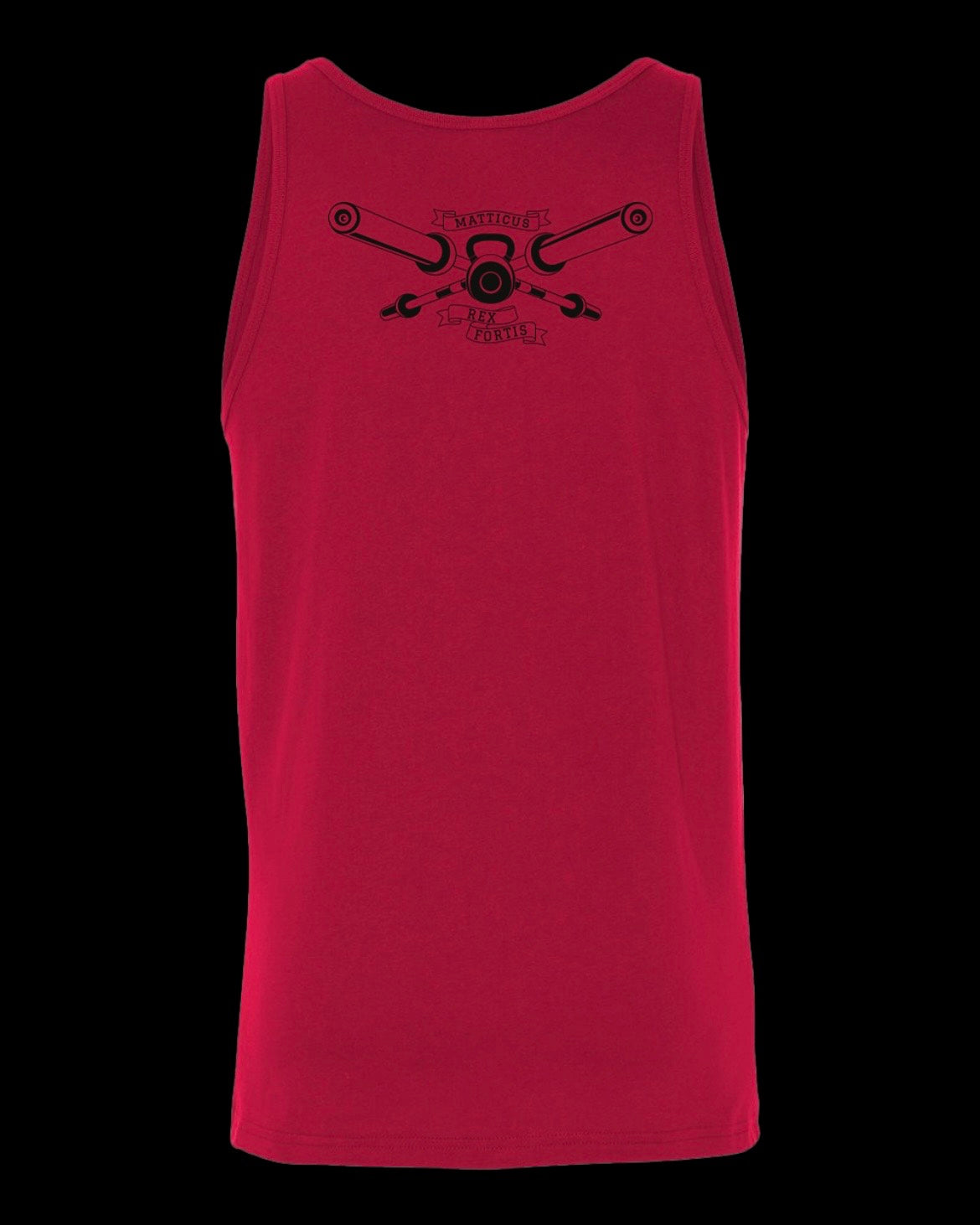 Matticus Rex Fortis Tank (Red)