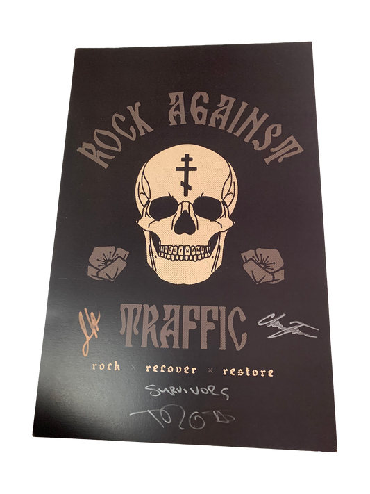 HolyName - SIGNED ROCK AGAINST TRAFFIC POSTER
