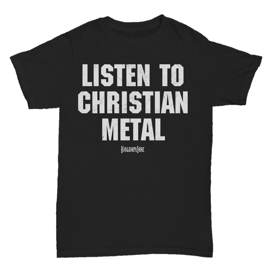 Kingdom Core - Listen to Christian Metal T-shirt
