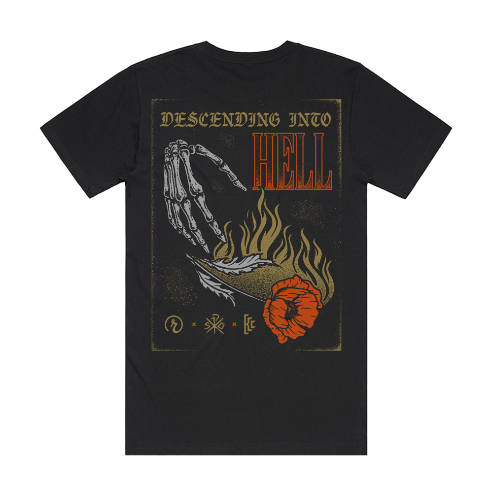 Sleeping Giant x KingdomCore - Descending Into Hell Tee